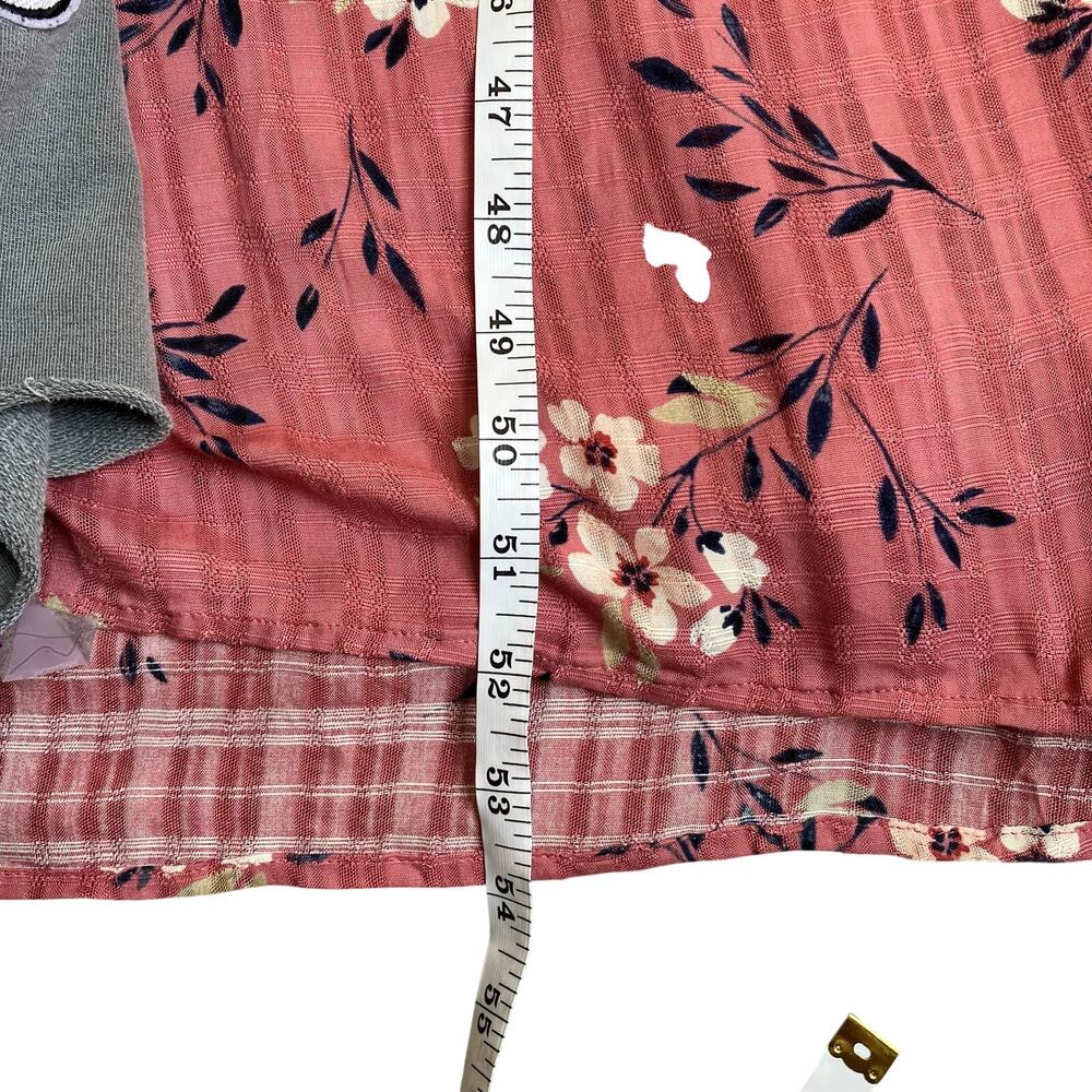 J. Jill Sz 3X NWT Dusty Rose Tiered Floral Sleeveless Rayon Maxi Dress - Picture 14 of 16